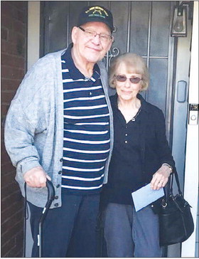 Harold and Marion Weinger will celebrate 66 years together