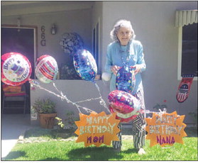 Glenna Hoff celebrates 88 years