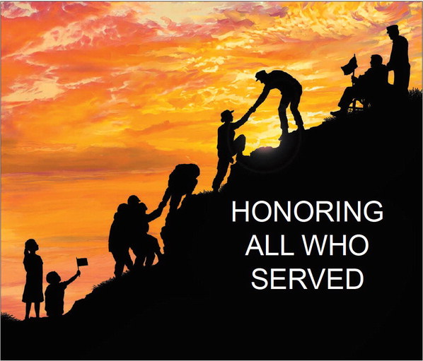 HONORING  ALL WHO  SERVED