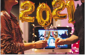 Toast the New Year in style from home