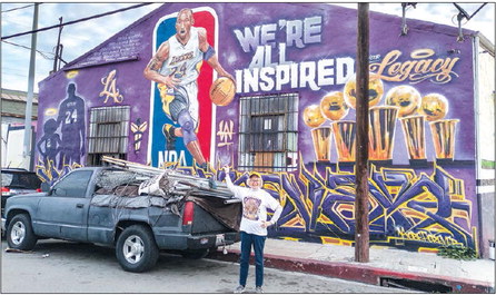 Memorials throughout Los Angeles keep Kobe and Gianna  Bryant’s memory alive one year after their tragic passing