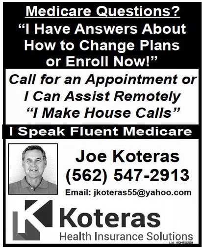 Joe Koteras (562) 547-2913