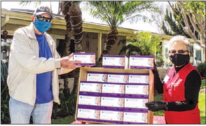 GAF delivers donated masks to two churches in Leisure World