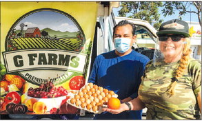 Find fresh eggs and fruit at G Farms