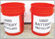 Hearing aid batteries can be recycled