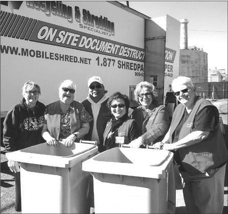 Next shredding event is July 13 at CH 2 parking lot