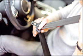 It’s against the law-and unsafe-to drive without buckling up