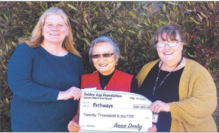 GAF donates to Pathways for their services in LW