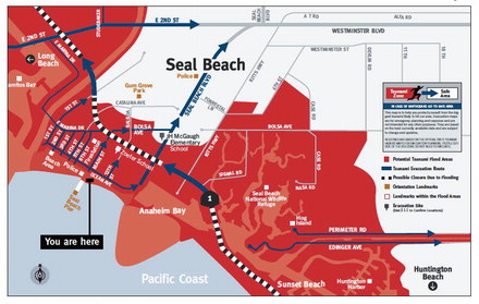 Updated map shows tsunami hazard areas