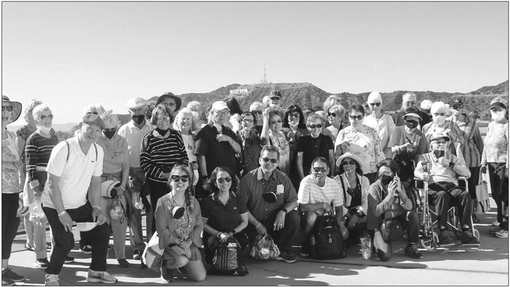 The Sunshine Club sees the sights of Los Angeles at the Griffith Observatory