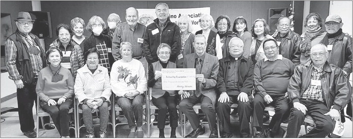 Filipino Association of Leisure World donates $1,000 to the Golden Age Foundation