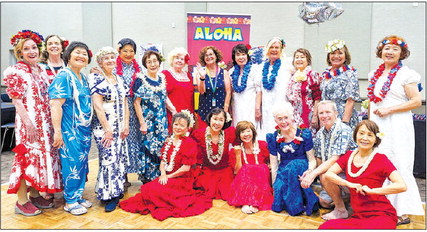 Club members learn to dance to melodic island music