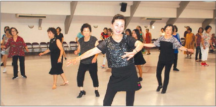 Joyful Line Dance celebrated its ninth anniversary with dancing and friends