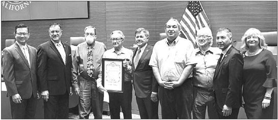 Prostate Forum of OC was recognized by the Board of Supervisors