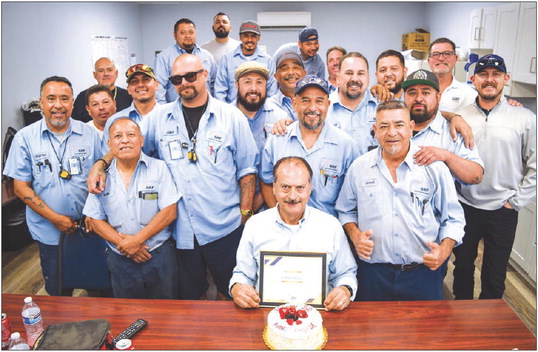 Service Maintenance director celebrates 50 years with GRF