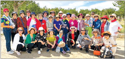 Korean Women’s Sing Along Club visits Lucerne Valley Base Camp Jujube Farm