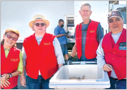 351 people visit the last shredding event of the year