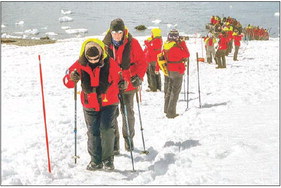 Antarctica holiday adventure thrills M15 residents