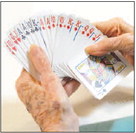 Pinochle Club plays 3 days a week in CH 1