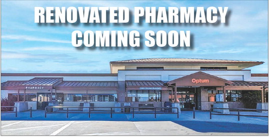 RENOVATED PHARMACY  COMING SOON