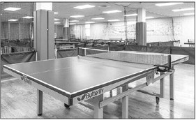 TABLE TENNIS 
	Table tennis is ….