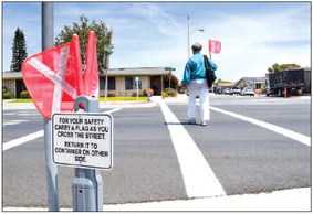 Drivers must leave parking buffer around crosswalks