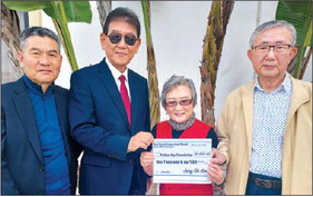 GAF receives SB Cornerstone Church’s annual donation