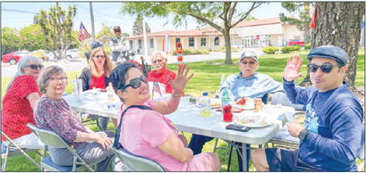 Veterans and guests enjoy Veterans picnic