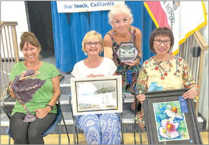 Art League enjoys Chinese brush painting demonstration