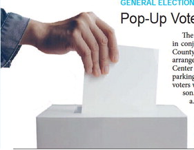 Pop-Up Vote Center coming to LW Oct. 27