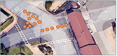 Trial period of new lane configuration begins Nov. 8